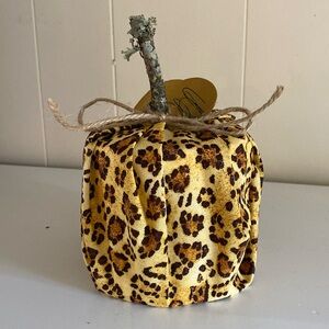 Fall Cheetah pumpkin